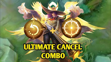 HOW TO CANCEL ULTIMATE COMBO TUTORIAL ON LESLEY MLBB