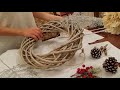 DIY Cristmas Decorations/Рождественский🎄  Новогодний 🎄 венок своими руками