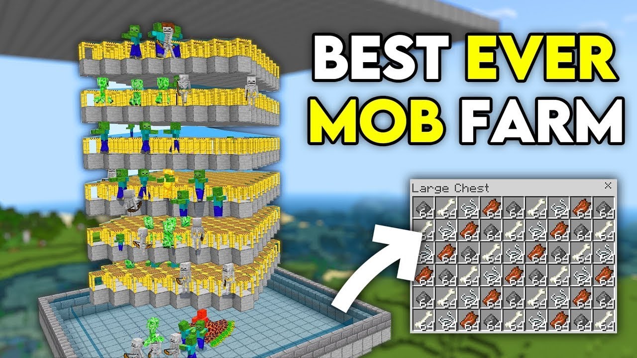 BEST FASTEST MOB XP FARM in 1.21 Minecraft Bedrock! - YouTube