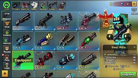 I FINALLY REACHED LEVEL 65 IN PIXEL GUN 3D!!!