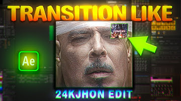 HOW I RECREATED THIS TRANSITION FROM @24KJHONEDITZ USING AFTER EFFECTS. #aftereffectstutorial