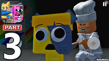 Parkour Escape: Obby Master - Gameplay Walkthrough Part 3 Sprunki Pizzeria Escape (Android,iOS)
