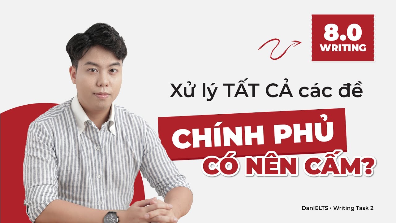 8.0 Writing 🔥 Xử lý TẤT CẢ các đề  
