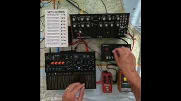 DFAM, Roland J6 and Microfreak Stellar Jam