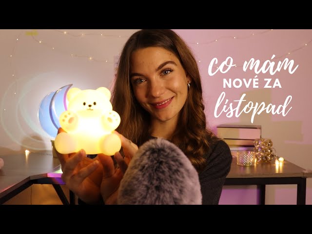 Novinky za listopad🌛ASMR 🩷