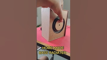Thumbnail of HOME MADE BASS RADIATER #speaker #hometheater #speakerwoofer #diy #subwoofer