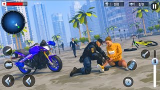 Police Flying Bike Robot Game  Android Gameplay # 2 screenshot 3
