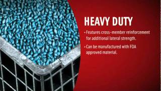 Buckhorn Center Flow Bulk Container - Avenue Industrial Supply