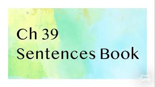 Ch 39 Sentences Book - Part 4 - 60 wpm from Magnum Steno