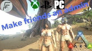 ARK: Survival Evolved How to let friends use admin commands