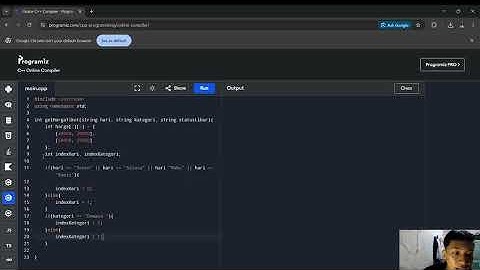 Buat Program Menentukan Harga Tiket Menonton Menggunakan Array pada Program C++ !!
