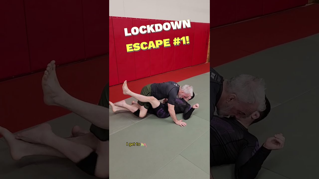 How To ESCAPE The LOCKDOWN No 1 Bjj Jiujitsu Grappling