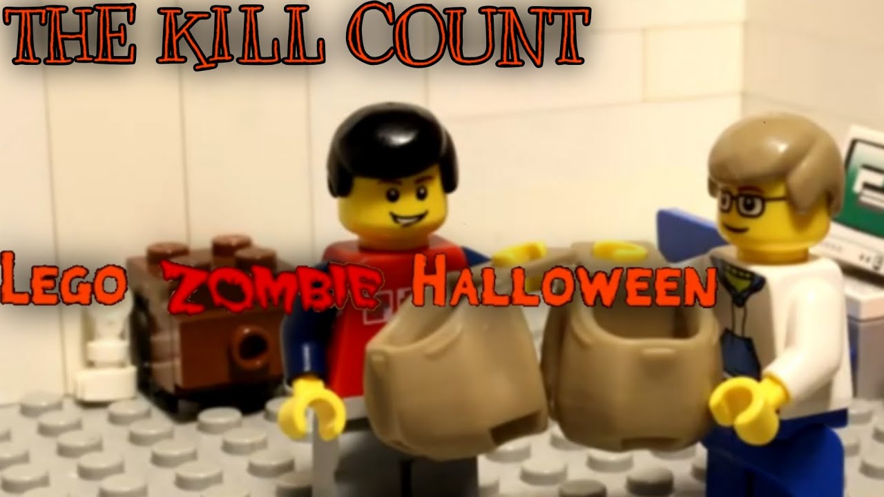 lego zombie halloween