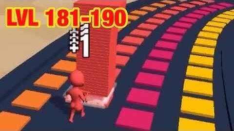 Stack Colors - LVL 181-190 - Gameplay Walkthrough