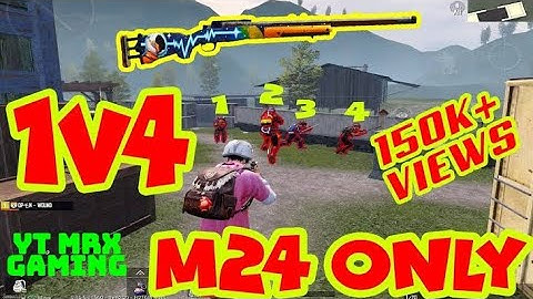 Solo 40 Kills in 1v4 TDM match || They Challenged Me For 1v4 TDM Sniper Only