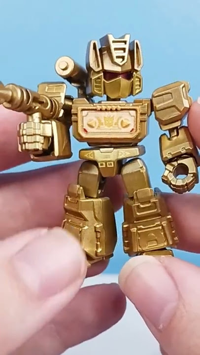 The tiniest and cutest Transformers figures! Blokees Galaxy Defender