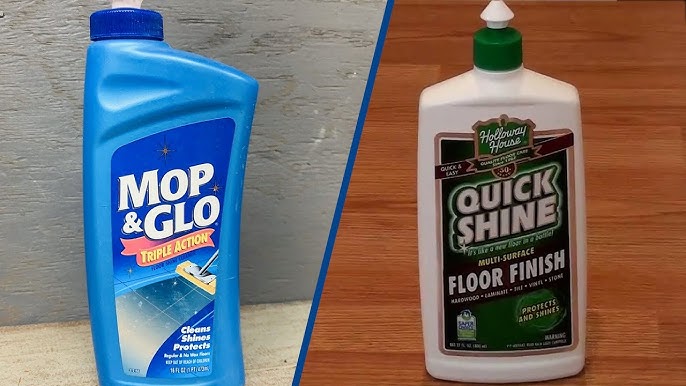 Quickshine Deep Cleaner for removing acrylic wax from hardwood and