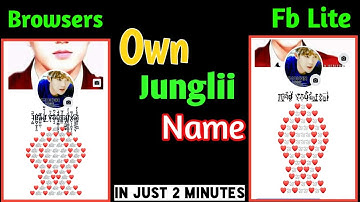 How to create jungli name fb id || how to make Invalid name fb id || by Technical Tricks Ibad