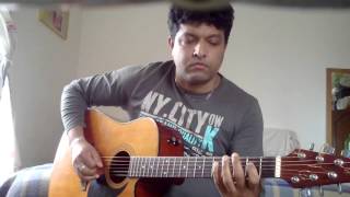 Vignette de la vidéo "Rantharakawan ...(රන් තාරකාවන් දිලෙන රැයේ...), Acoustic guitar version By Ajith Costa"