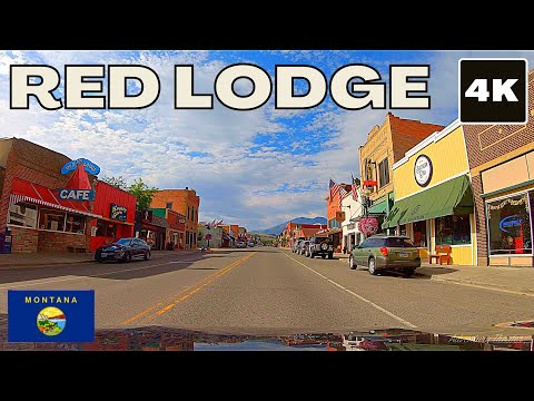 Red Lodge, Montana 4K scenic drive