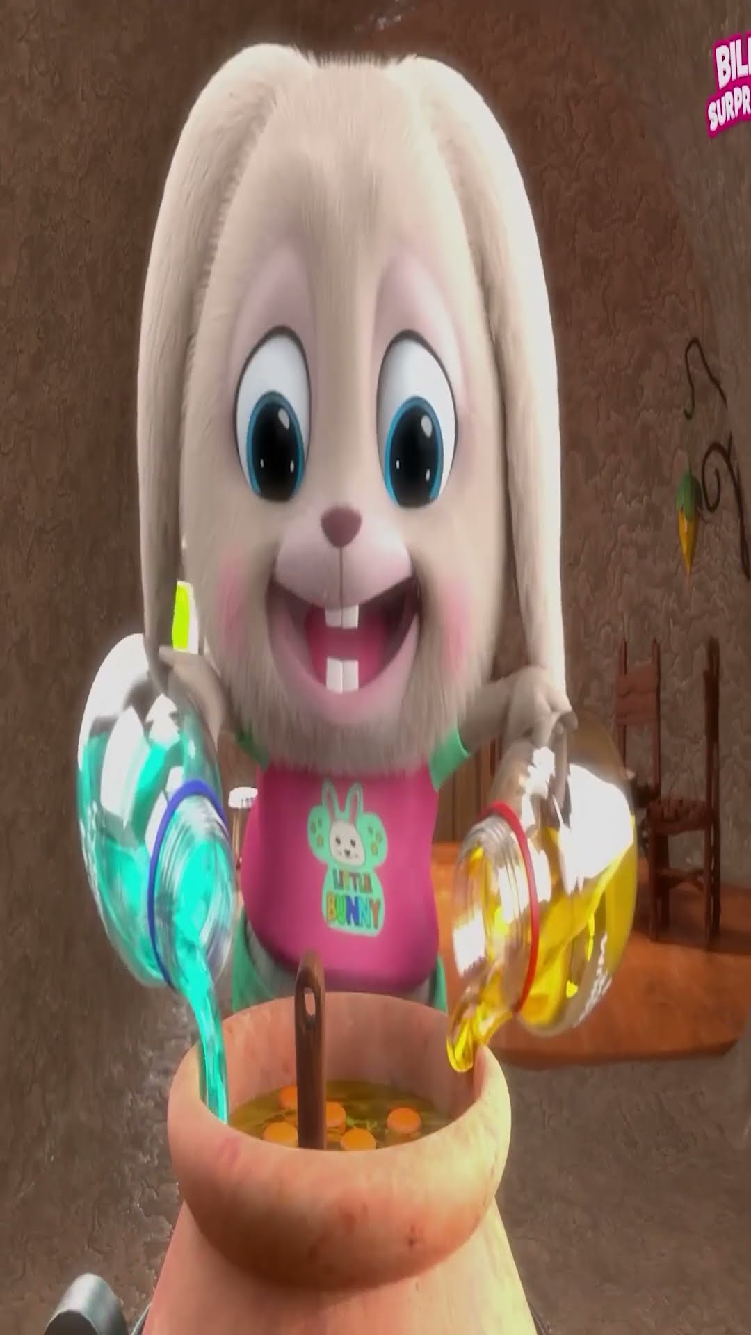Bunny Funny Experiment! ? #shorts
