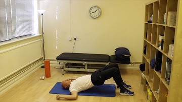 Bridge With 90 90 External Rotation