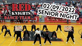 *Senior Night* Red Knights Dance Team 02/09/2022