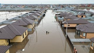 Наводнение в Орске дамбу прорвало ещё раз идёт эвакуация большая вода