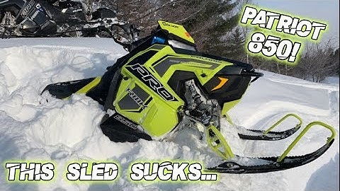 5 Things I HATE About My Polaris Patriot 850!