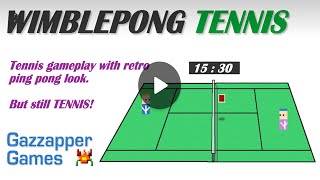 WimblePong Tennis Android Gameplay (HD) screenshot 1