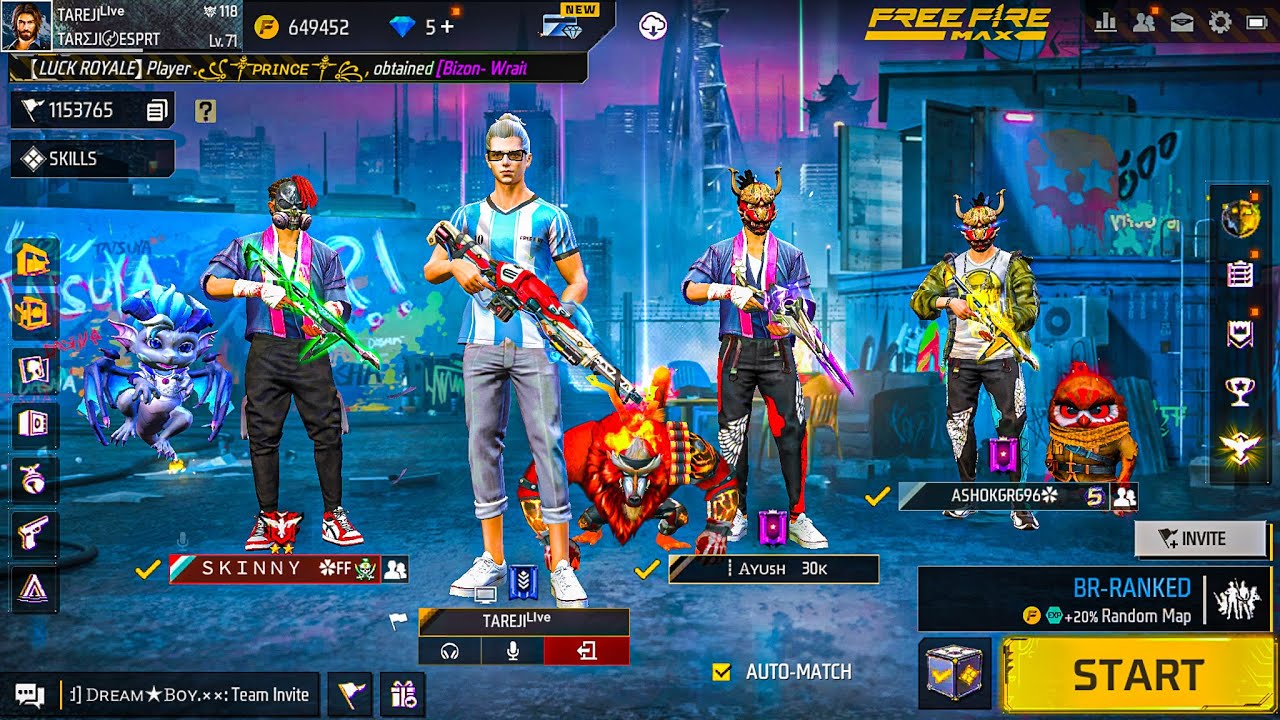 New Season Br Ranked 30 Road To Top 1 Grandmaster #FREEFIRELIVE # ...