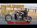 BIG ENGINE with 1000+ Horsepower - BOSS HOSS