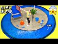 I made a SLIME ISLAND with 300 GALLONS OF SLIME! #elmerswhatif