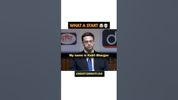 Meet Kabil Bhargava 💀😊 | UPSC Topper AIR 274 (2023) | #civilserviceexam #viralvideo#viral #viralpost