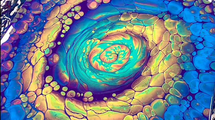 (443) Cloudy Rainbow Fibonacci Spinning Straight P...