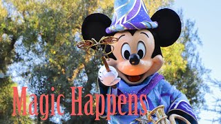 Magical Happens at disney land resort #disney #disneyland #disneyplus #disneyparks #disneychannel