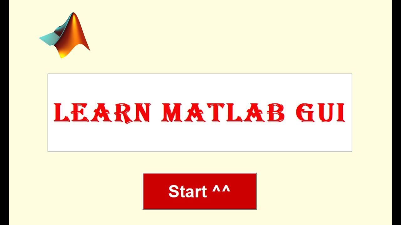 Learn MATLAB GUI (Arabic) | Part 2 (Create a simple calculator) - YouTube