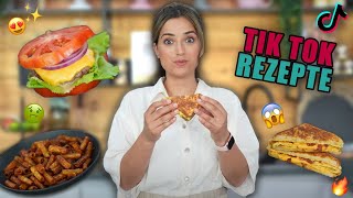 Ich probiere gehypte TIK TOK Rezepte - VIRALE Foodtrends testen / Kikis Kitchen