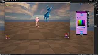 Flutter + Firebase Realtime + Unreal Engine5