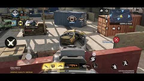 COD mobile/FRONTLINE/KILLHOUSE Game play on mobile