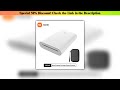 Get Xiaomi AR Printer 300dpi Portable Photo Mini Pocket With DIY Share 500mAh Picture Printer Pocke