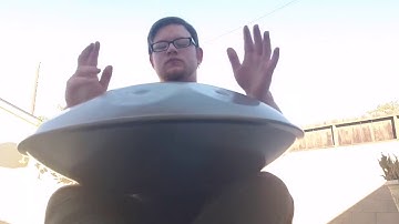 Handpand Kyle on an 8 Note in F Minor | Customer Video | NovaPans Handpans