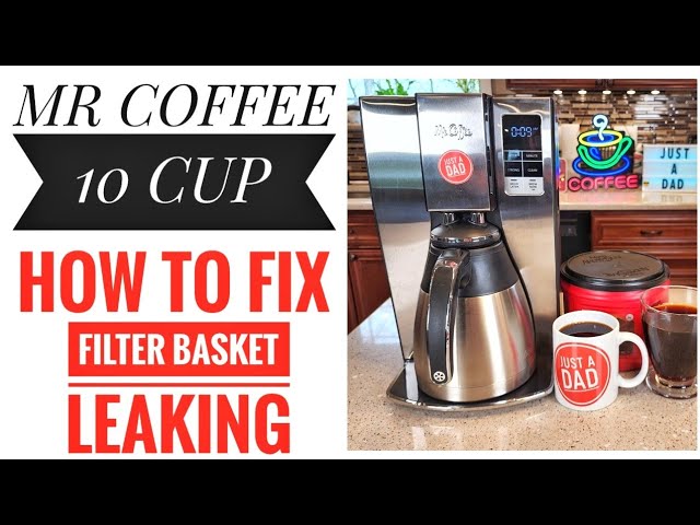 HOW TO FIX FILTER BASKET Mr. Coffee 5-Cup Programmable Coffee