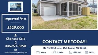 Active in 147 NE 18th Street, Oak Island, NC 28465 Contact me for a showing!