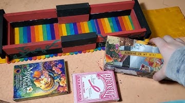 I made a box, now I demonstrate all the things I can put in it.