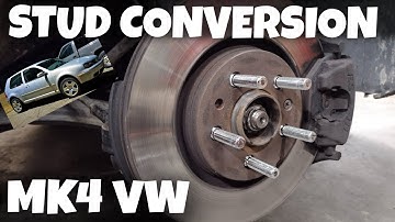 MK4 GOLF choosing and installing a stud conversion