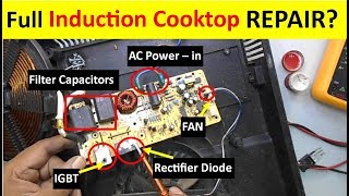 Complete Induction Cooktop Repairing Guide (Full Tutorial)