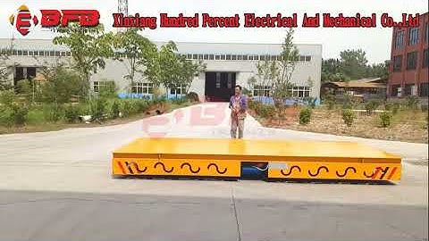 Remote Control Heavy Duty Electric Trolley,Trackless Indoor Transfer Trolley