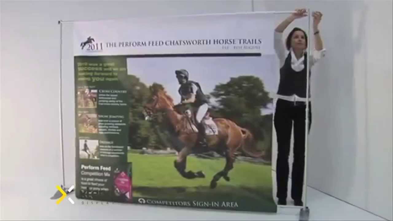 Stand Portatile POP UP display FAST WALL - Xtend Display