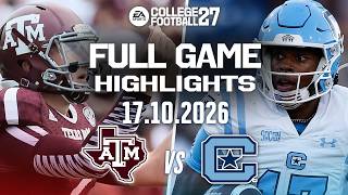 Texas A&M Aggies Vs Citadel Bulldogs Full Game Highlights Oct 17, 2026 NCAA COLLEGE FOOTBALL 27